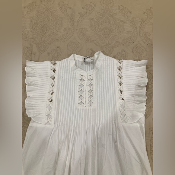 Sea White Casual Dress - Picture 3 of 9